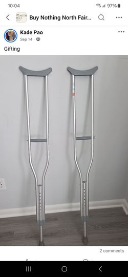 Adjustable Crutches