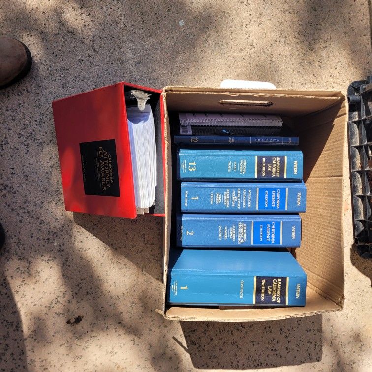 Law books