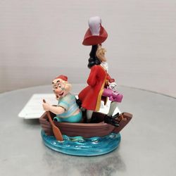 2019 Disney Peter Pan Captain Hook & Smee Sketchbook Ornament New in Box