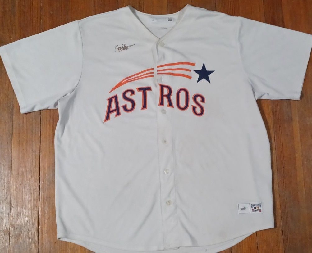 Houston Astros Men's Size 2XLARGE Nike Copperstown Collection Jersey