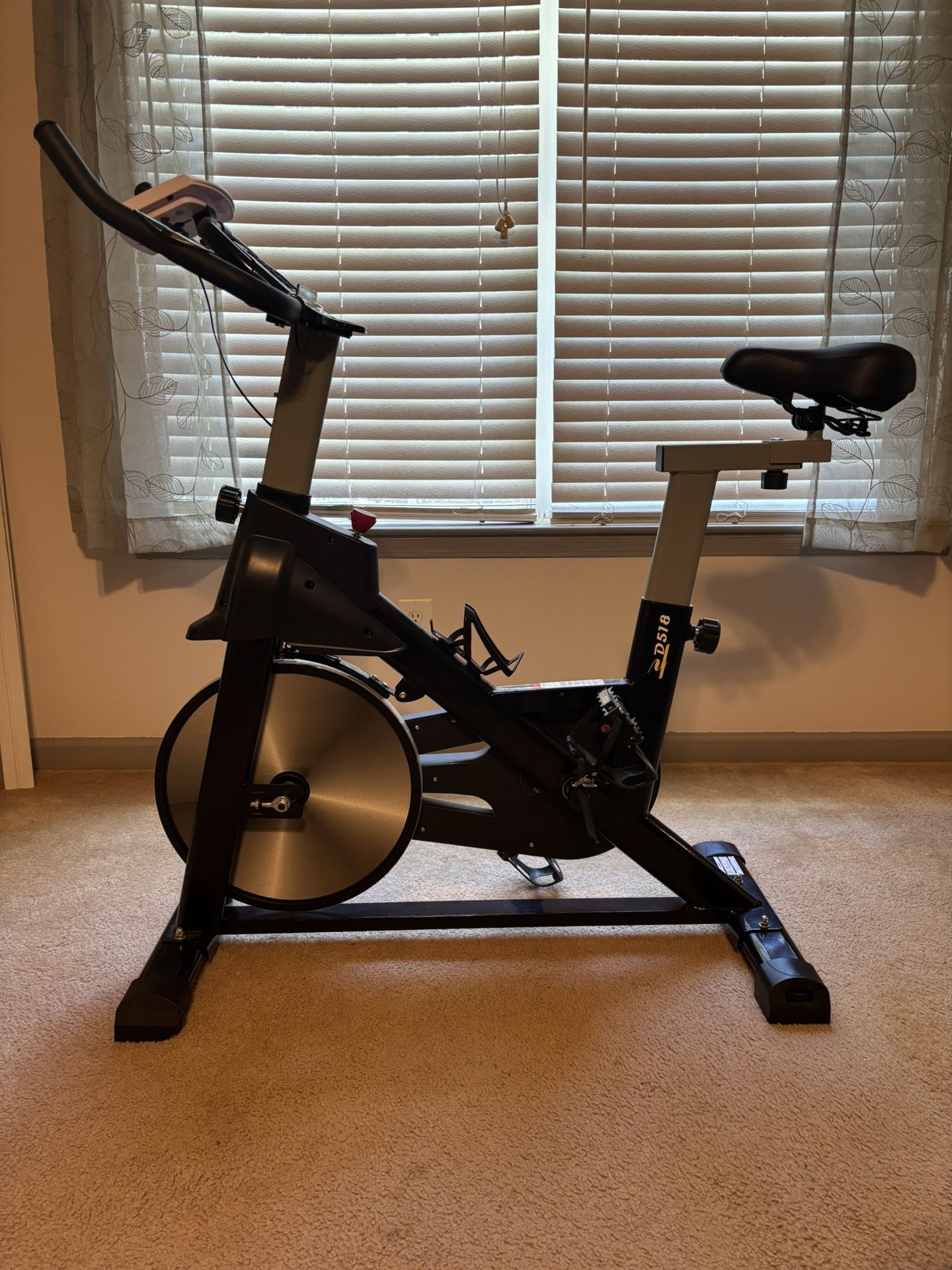 NEW (open Box) Pooboo Exercise Bikes Indoor Cycling Bike Stationary Bicycle Machine for Home