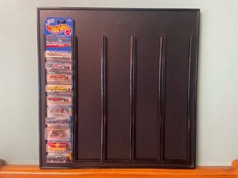 Hot Wheels Wall Display Frame Holds 50