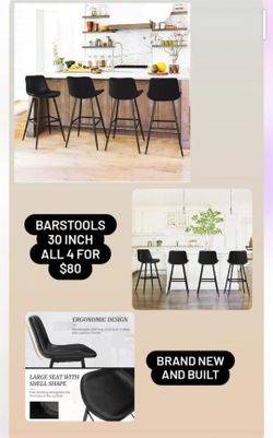 4 Bar Barstools