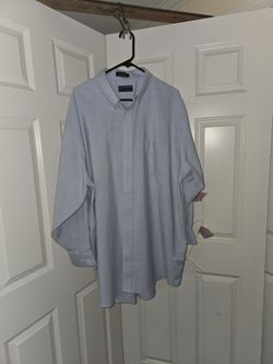 Stafford Essentials Oxford Dress Shirt Size 19
