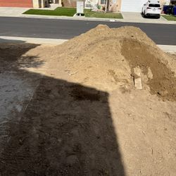 Free Clean Dirt. Pick Up Only In Fontana.