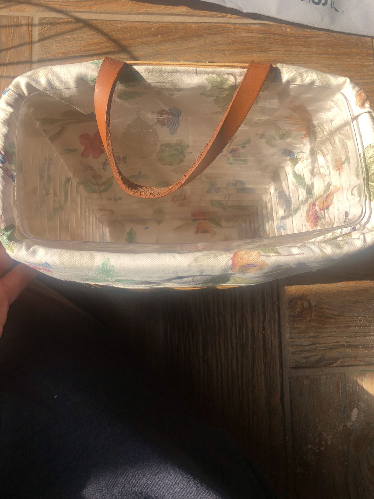 Longaberger Hanging Wall Basket