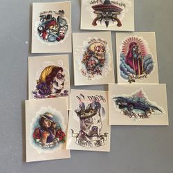 Lowrider Temporary Tattoos
