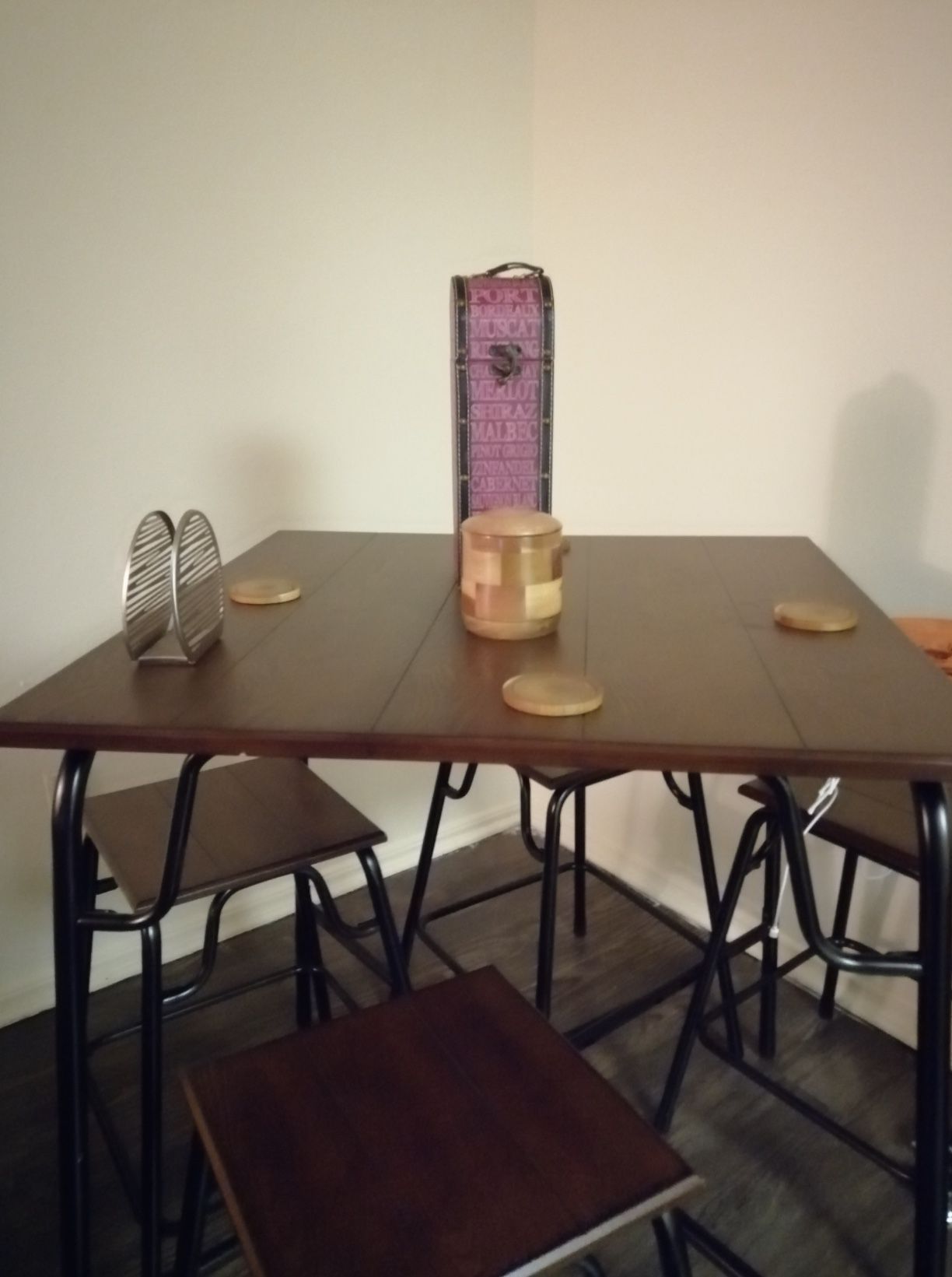 High top table and Stools