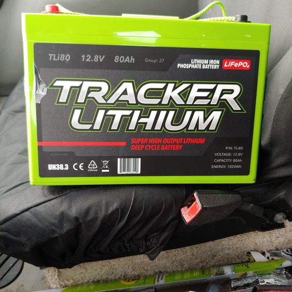 Tracker Lithium Super High Output Deep Cycle Lithium Battery for Sale ...