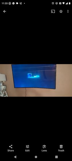 Curved Tv( Very Large -samsung ) One Connect 