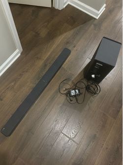 LG Soundbar and Subwoofer (No Remote)