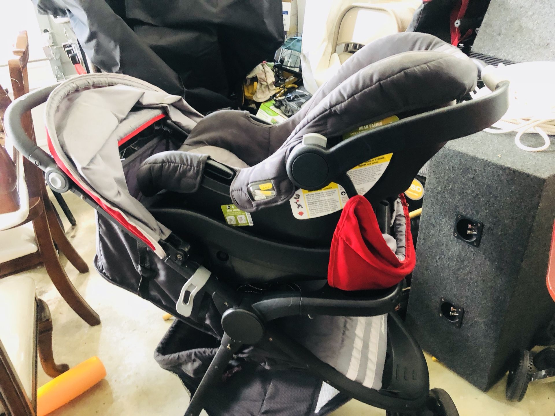 Stroller with car seat