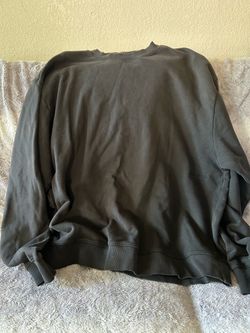 Zanerobe black crewneck sweater size xl Euc
