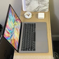 2019 MacBook Air RETINA i5/8GB/128GB SSD w/ Case +Photoshop/LogicX/Office/Ableton9 + New Charger