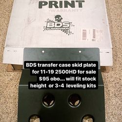 2500HD 11-19 Transfer Case skid plate 
