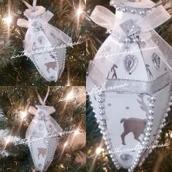 X large candy ornament die set