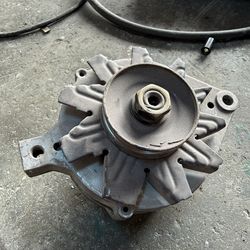 alternator with pulley