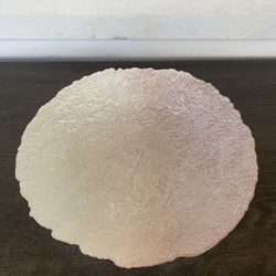 Nice Large glass bowl platter 15.5"