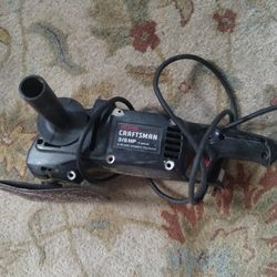 Craftsman Vintage 6 Inch Disc Sander Polisher 3/8 HP 2 Speed 