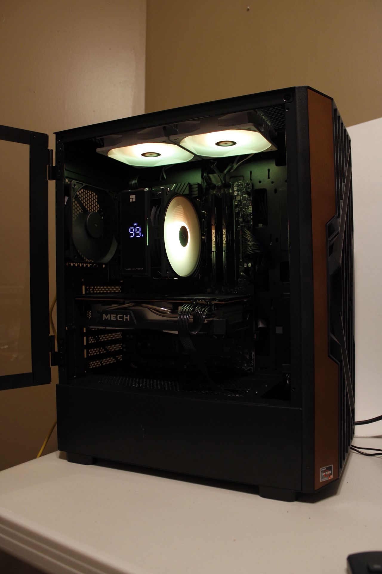 Gaming AM5 Computer Desktop Ryzen 5 7600x RX 6700 XT 12GB
