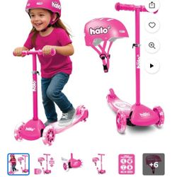 Halo Jr Scooter With Helmet