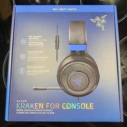 Razer Kraken Wired Gaming Headset Brand-New for all consoles and pc