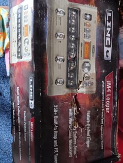 Line 6 Jm4 Looper.   /monologue Korg Synth