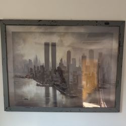 Framed Art of Manhattan From Z Gallery