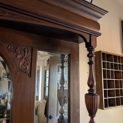 1940s Hutch With mirror 1 Of A Kind