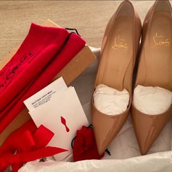 Auth Christian Louboutin So Kate 120mm Size 39.5 Heels