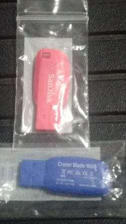 Two flash drives