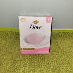 Dove 8 Bars Pink Rosa With Deep Moisture 