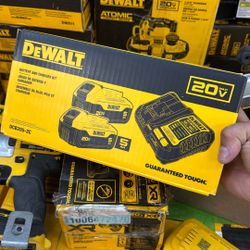Dewalt 20v 5.0 Batteries And Charger