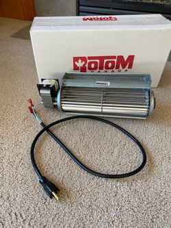 Brand new fireplace blower fan - Rotom HB-RB64