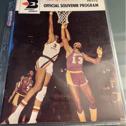 Buffalo Braves Official Souvenir Program 1971-72 