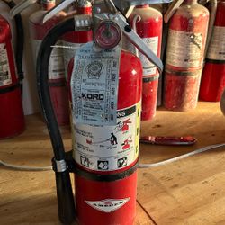 Fire  Extinguishers