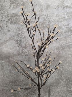 Set of 2 LED Cherry Blossom Light Trees – Warm White – Indoor Decor