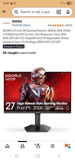 Gaming monitor