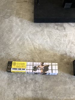 Brand new curl/row bar