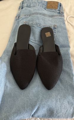 Black Flats Size 8.5