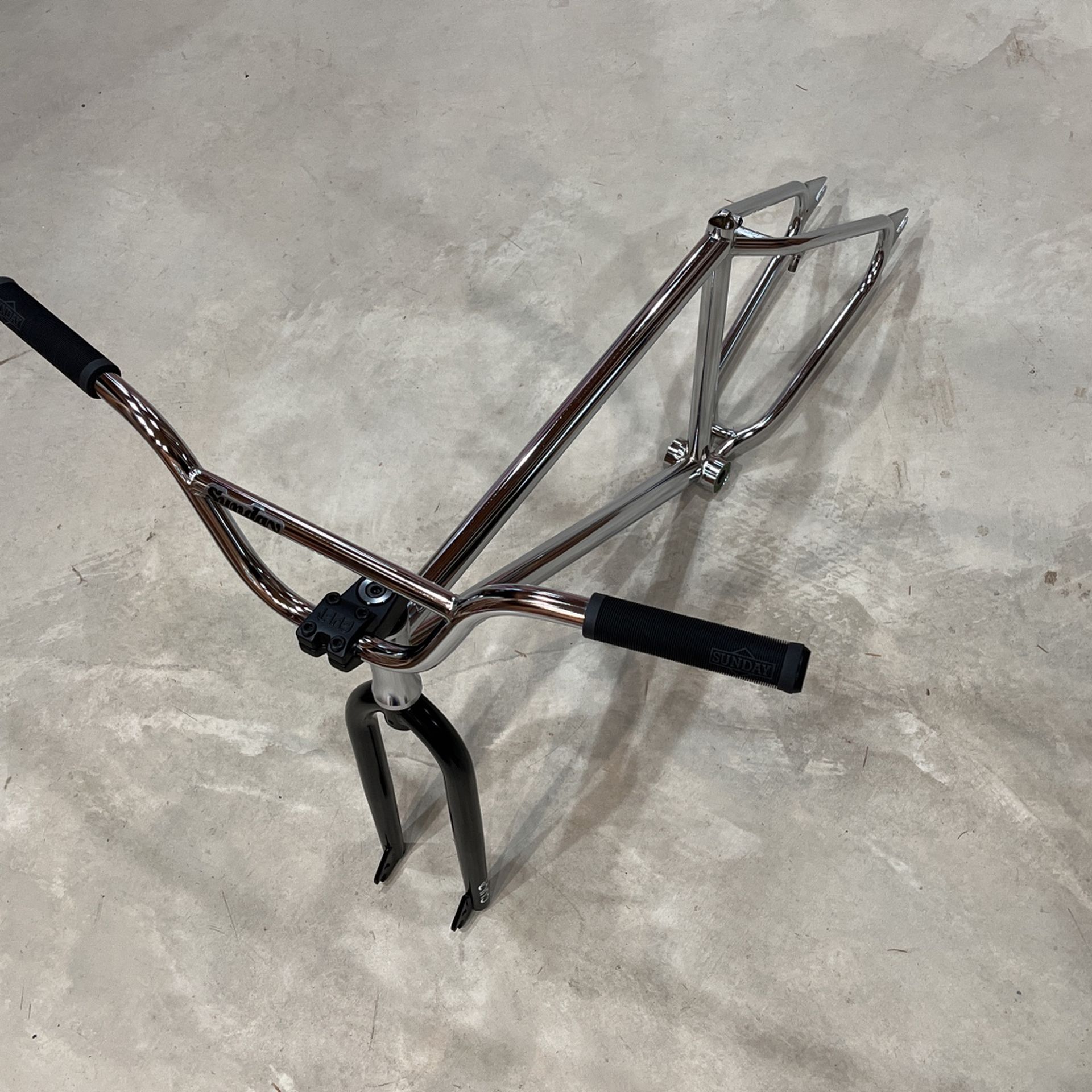 26” Bmx Frame Fork Handle Bars Stem Old School Bmx Mid School New School S&M Cult Fit GT 