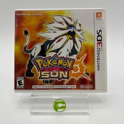 Pokemon Sun (Nintendo 3DS, 2016)