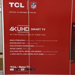 75 Inch 4K UHD Smart TV *Never Opened!*