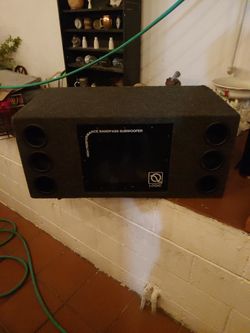Two 12 Inch Lanzar VS Series Speakers In Box