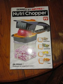 As Seen On Tv Nutri Chopper
