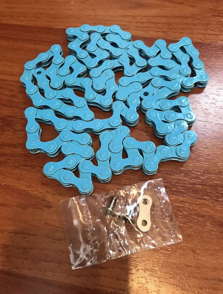 New! KMC Chain (Maui Blue) Bmx Bike 1/8” Gt Pro Performer Vertigo Mach One