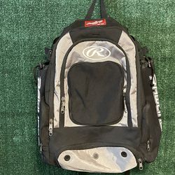 Rawlings Baseball Backpack Hybrid Athletic Sport Equipment Bag. Fast Shipping!! 
