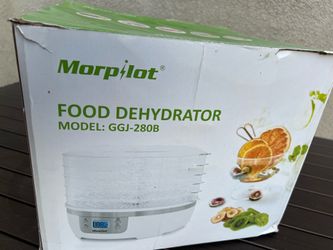 Morpilot Food Dehydrator Digital 5 Tray Food Dryer Open Box