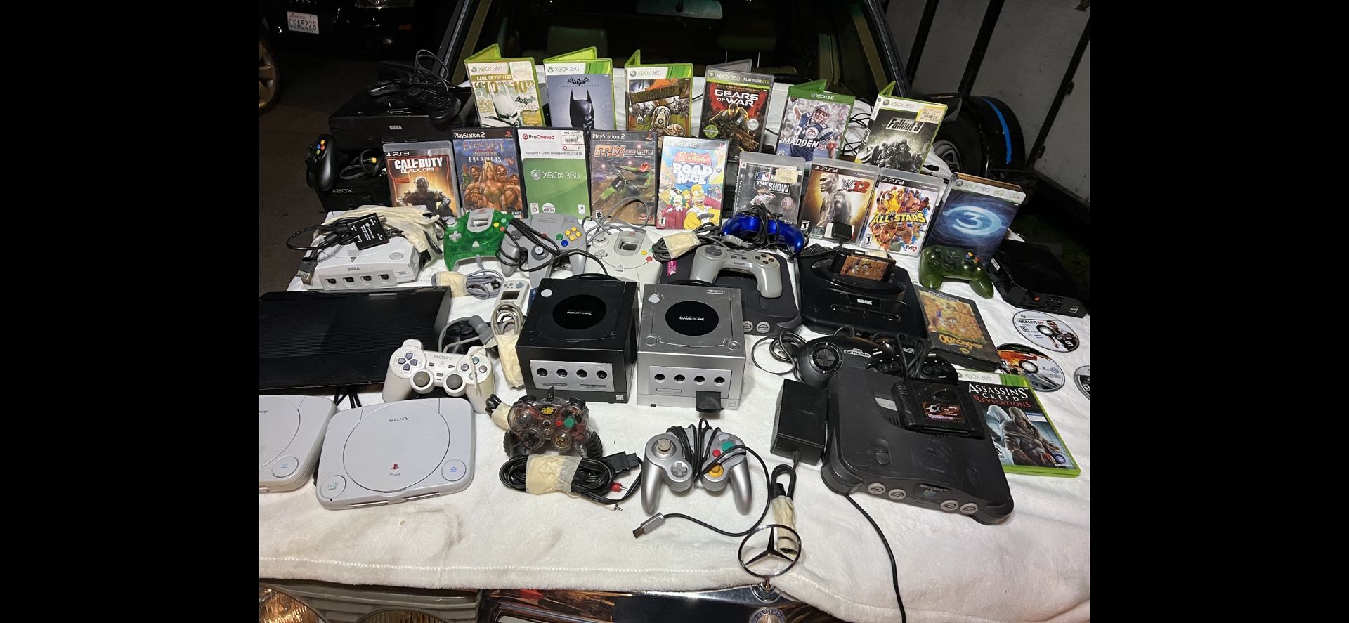 Video Game Collection, Xbox, Xbox, One Playstation, We Sega Dreamcast, Playstation Nintendo