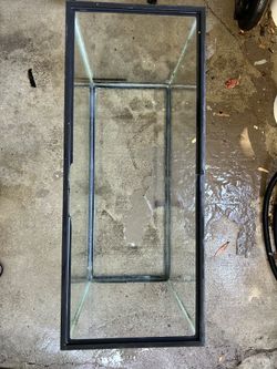 30 Gallon Glass Aquarium